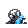Elektrický traktor A009 s přívěsem modrý