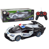 RC policejní auto 1:12 bílé