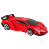 RC auto Auto Robot 2v1 dálkově ovládané Červené