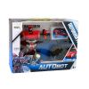 RC auto Auto Robot 2v1 dálkově ovládané Červené