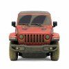 RC auto Jeep Wrangler Rubicon Rastar 1:24 červené blátivé 4