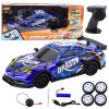 RC auto Sportovní Podsvícená karoserie Drift Modré
