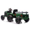 Elektrický traktor CH9959B s přívěsem 24 V Tmavě zelený 4
