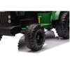 Elektrický traktor CH9959B s přívěsem 24 V Tmavě zelený 6