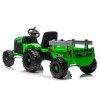Elektrický traktor CH9959B s přívěsem 24 V světle zelený 4