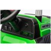 Elektrický traktor CH9959B s přívěsem 24 V světle zelený