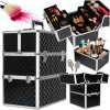 Kuferek na kosmetyki walizka organizer kosmetyczny XXL 3D 176535