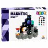 Stavebnice magnetické kostky Pixely Jednorožci 3D 50 dílků