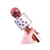 Bezdrátový karaoke mikrofon Bluetooth reproduktor růžový