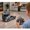 Dálkově ovládaný RC model tahače Scania Huina 1501 1:18 šedostříbrný 6