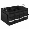 Organizér do auta skládací černý 50 L