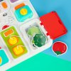 Manipulační senzorická tabule Montessori kuchyňka hodiny 12