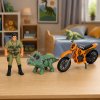 Sada Dinosauří výzkumná základna s dinosauřími figurkami a věží
