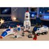 Velký vesmírný set Stanice Raketa Raketoplán Průzkumné vozidlo Astronauti 7