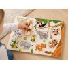 Dřevěné puzzle DŽUNGLE s úchyty 11 dílků