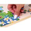 Dřevěné puzzle Rusalka a hmyz 40 dílků