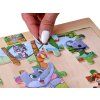 Dřevěné puzzle Divoká zvířata 40 dílků 6