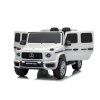Elektrické autíčko Mercedes G63 AMG Bílé 12