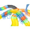 Autodráha Fluorescenční 446 cm + Smyčka + Autíčko s LED + 227 dílů