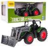 Zelený traktor se sklápěčem