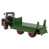 Zelený traktor s přívěsem