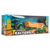 Traktor z Otwieraną Żółtą Naczepą R/C 1:24