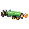 Traktor z Zielonym Beczkowozem R/C 1:24