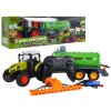 RC model Traktor s zelenou cisternou RC 1:24
