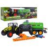 Traktor z Zielonym Beczkowozem R/C 1:24