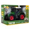 Traktor se světly a zvukem Tmavě zelený