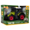 Traktor s funkcí světel a zvuku světle zelený