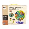 Magnetická stavebnice 3D Ďábelské kolo Kolotoč 71 dílků 4