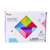 Magnetická barevná stavebnice Tangram 9 dílků 4