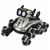 Robotický pes Dálkově ovládaný RC 8 kol Triky Stříbrný 2