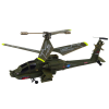 RC vrtulník Apache Syma S109H vojenský dálkově ovládaný khaki 2