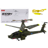 RC vrtulník Apache Syma S109H vojenský dálkově ovládaný khaki