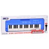 Dětský elektronický keyboard 37 kláves s mikrofonem modrý 13