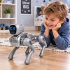 Robotický pes RC AI Programovatelný Stříbrný 3