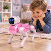 Robotický pes RC AI Programovatelný Růžový 4