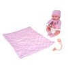 Mluvící panenka miminko 45 cm, 12 zvuků, růžová ZA6437 3