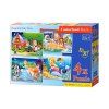 Puzzle Krásné pohádky 4 v 1 8 12 15 20 dílků