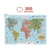 Puzzle CzuCzu Objevitelé Mapa světa 300 dílků + vzdělávací plakát 2