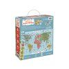 Puzzle CzuCzu Objevitelé Mapa světa 300 dílků + vzdělávací plakát 8
