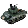 RC tank Sherman M4A3 střílející kouř zvuk 11