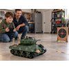 RC tank Sherman M4A3 střílející kouř zvuk 4