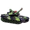Bojový tank na dálkové ovládání 2,4 GHz maskovací zelená 3