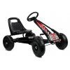 Šlapací čtyřkolka Go-Kart černá