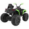 Elektrická čtyřkolka BDM, 3.4GHz, EVA kola černo-zelená 3