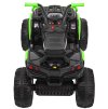 Elektrická čtyřkolka BDM, 5.4GHz, EVA kola černo-zelená 5