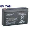 Gelová nabíjecí baterie 6 V - 7 Ah/20HR